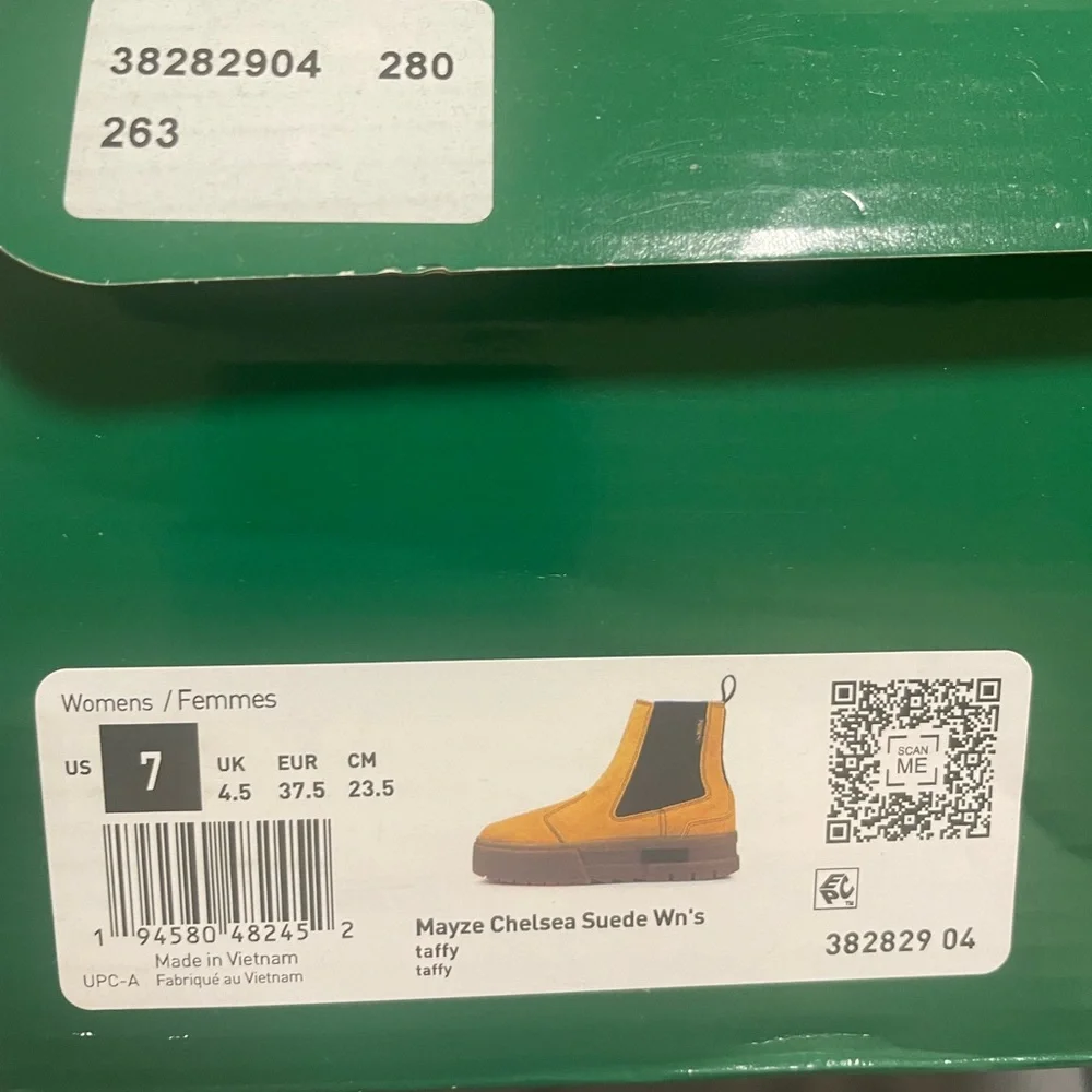 NIB Puma Mayze Chelsea Suede Boots size 7 - Picture 7 of 11